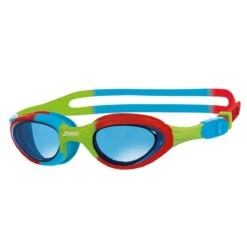 Zoggs Super Seal Junior Goggles - Red / Blue