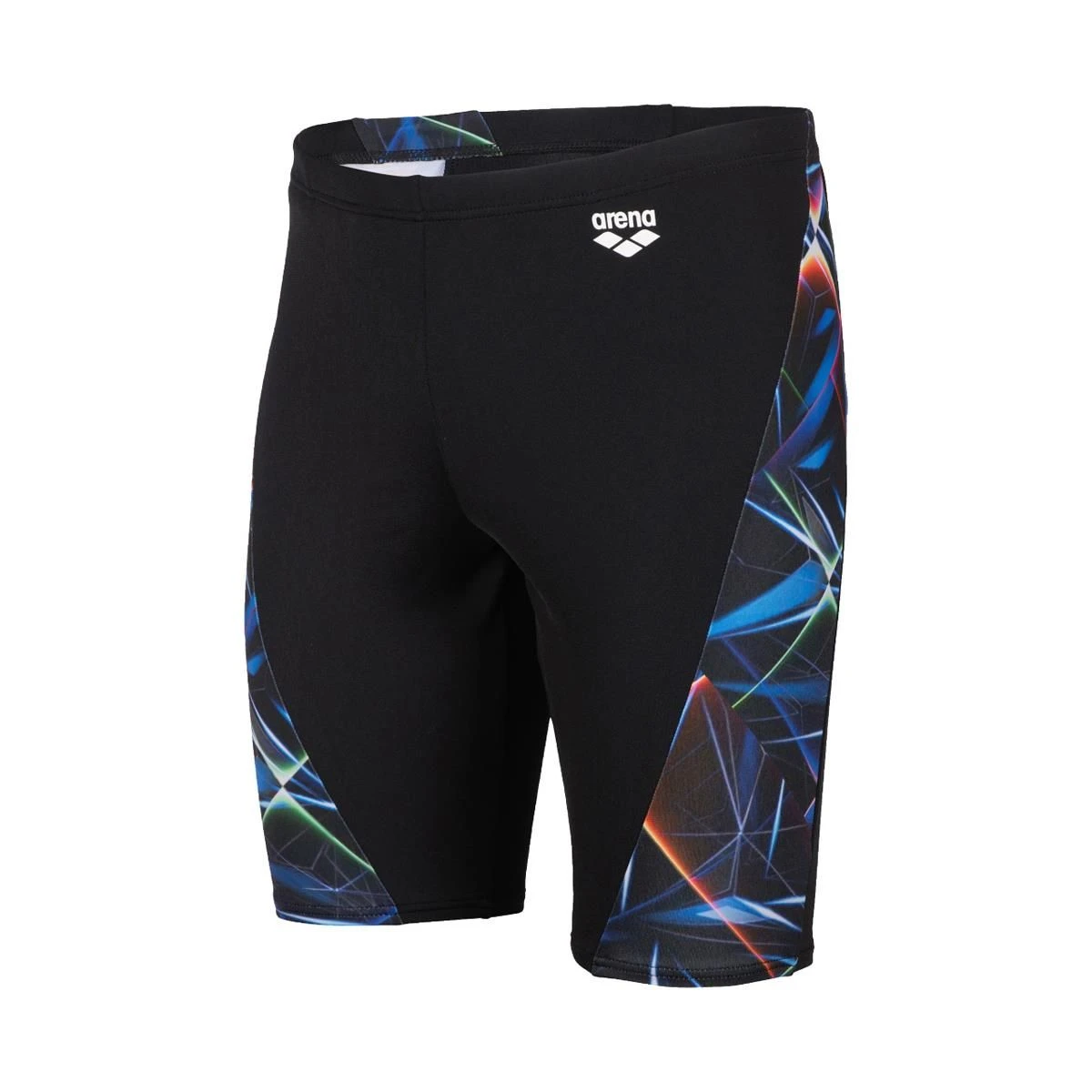 Arena Allover Swim Jammer - Black/Multi 6 Arena Allover Swim Jammer - Black/Multi - Image 4