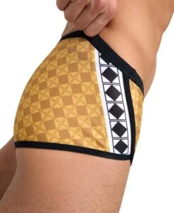 Arena 50th Anniversary Limited Edition Low Waist Short - Gold/Multi/Black -Swim Equipment Shop tumbnail 4a30cd63 c8e1 48db be1c 0612a3a060df