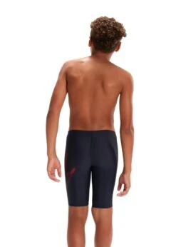Speedo Boy's HyperBoom Placement Jammer - True Navy/ Fed Red