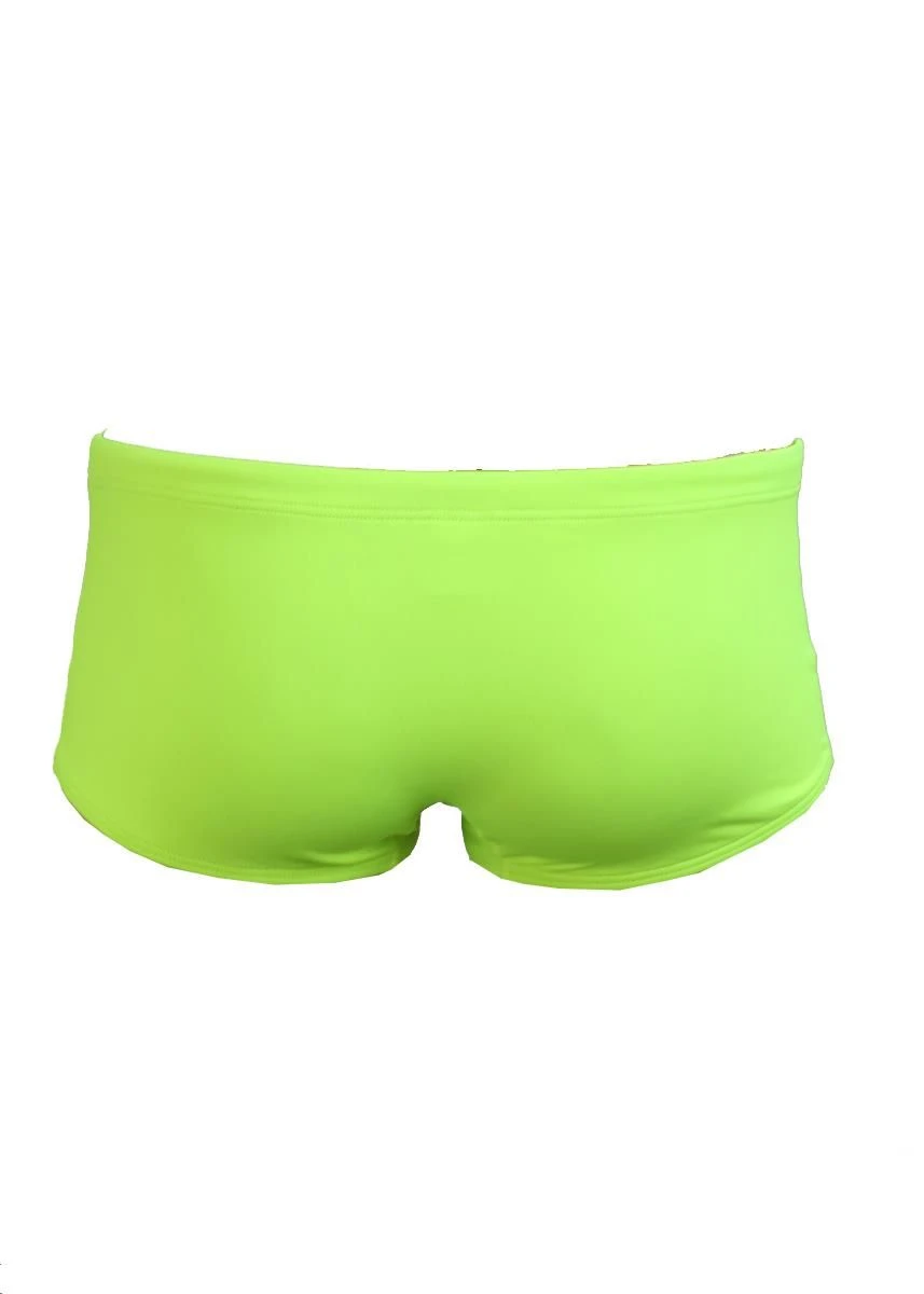 Akron Gus Solid 14cm Trainer Swim Trunk - Neon Green 5 Akron Gus Solid 14cm Trainer Swim Trunk - Neon Green - Image 4