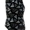 Adidas AOP Girls Bars Swimsuit - Black/Grey -Swim Equipment Shop tumbnail 576d0905 3961 4cd9 ae48 b46e10ad7e0f