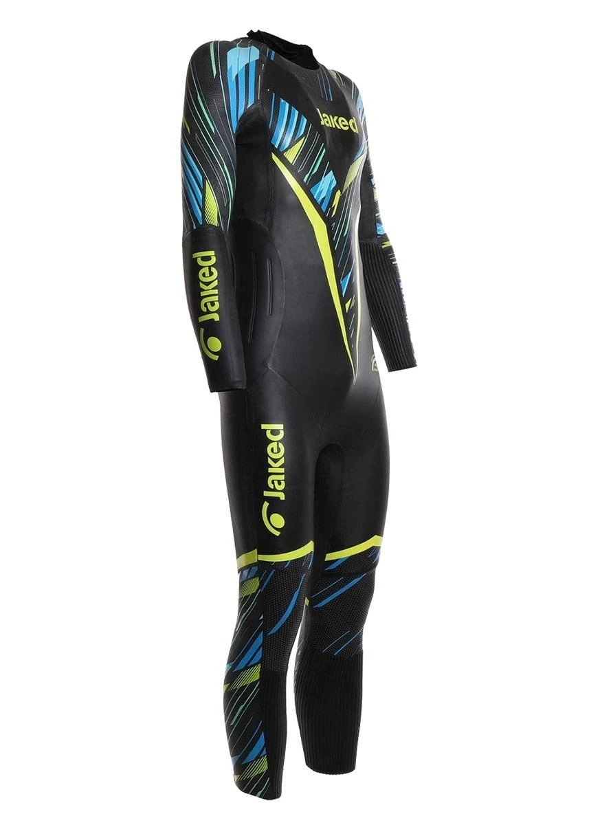 Jaked Mens Shockwave Multi Thickness Wetsuit - Black / Yellow 3 Jaked Mens Shockwave Multi Thickness Wetsuit - Black / Yellow