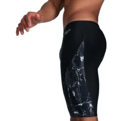 Speedo Allover V-Cut Jammer - Black/ USA Charcoal/ White -Swim Equipment Shop tumbnail 5c81a127 2ada 462e 8a41 36252c873795