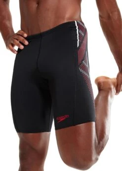 Speedo Tech Panel Jammer - Black/ Fed Red/ White 9 Speedo Tech Panel Jammer - Black/ Fed Red/ White -Swim Equipment Shop tumbnail 5f501208 0a64 4899 a8ed 941dfac08d35