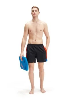 Speedo Hyper Boom Splice 16" Watershort - Black/Volcanic Orange/True Colbalt -Swim Equipment Shop tumbnail 6448491f cbd1 4b58 b38e e70039e391a4