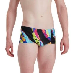 Speedo Rip It Up 17cm Training Brief - Black/ Lime/ Adriatic/ Pink -Swim Equipment Shop tumbnail 644e2840 39e0 4671 9732 5d6ff48266c2