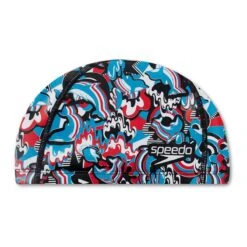 Speedo Junior Printed Pace Cap -Swim Equipment Shop tumbnail 6aa066da 9776 4e10 b9cc e2e82adaa0b6 1