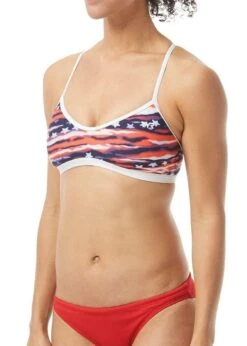TYR Womens All American Trinity Bikini Top - Red/White/Blue -Swim Equipment Shop tumbnail 76580461 7659 4d75 93aa 60e952c1e117