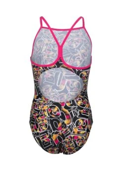 Arena Girl's Allover Lightdrop Swimsuit - Freak Rose/Black/Multi -Swim Equipment Shop tumbnail 79aa648f e2ea 4f00 8b5f 879b749b188e
