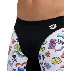 Arena Crazy Gummy Jammer - Black/White/Multi 10 Arena Crazy Gummy Jammer - Black/White/Multi -Swim Equipment Shop tumbnail 7e1a660d dad4 4810 86b4 0568d7d473ba