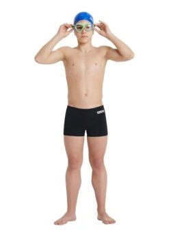 Arena Boy's Team Solid Swim Shorts - Black/White -Swim Equipment Shop tumbnail 821f3cea 5976 415f a1a2 47de97eb4b59