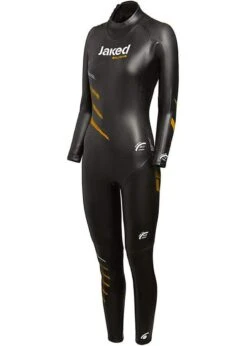Jaked Womens Challenger Wetsuit - Black / Orange