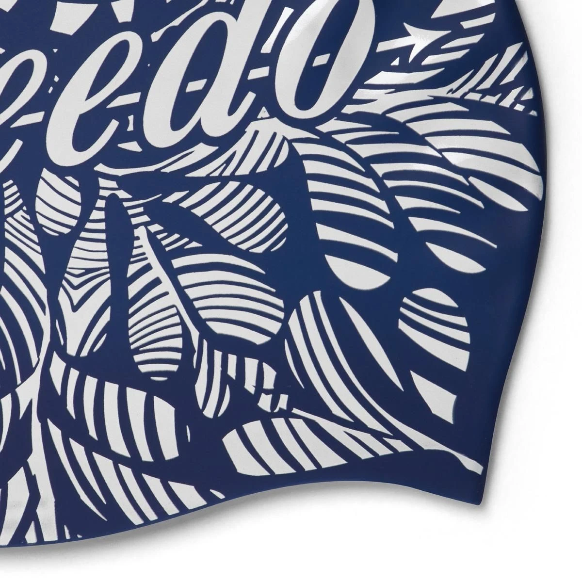 Speedo Junior Logo Placement Silicone Cap - Ammonite Blue/ White 5 Speedo Junior Logo Placement Silicone Cap - Ammonite Blue/ White - Image 3