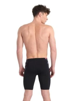 Arena Allover Swim Jammer - Black/Multi