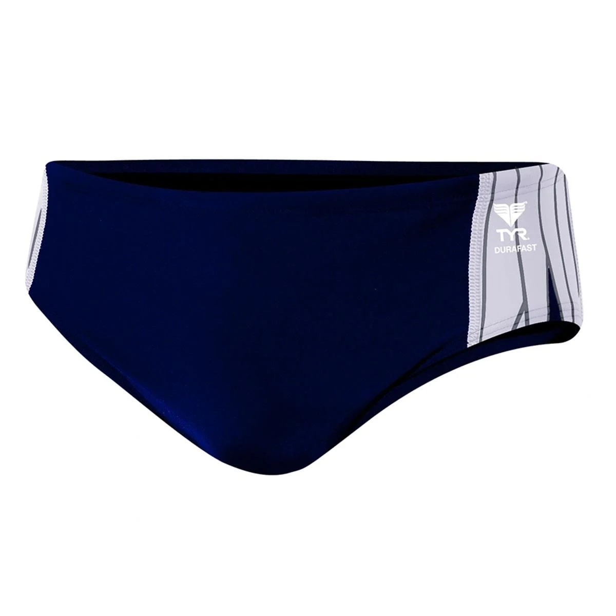 TYR Boy's Phoenix Splice Racer Briefs - Navy/ White 3 TYR Boy's Phoenix Splice Racer Briefs - Navy/ White