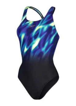 Speedo Placement Digital Powerback Swimsuit - Black/ Chroma Blue/ Aquarium/ Bright Zest -Swim Equipment Shop tumbnail 878aa747 b0bb 41fe 93c6 e8e0a8b1d470