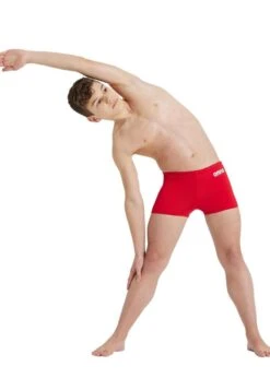 Arena Boy's Team Solid Swim Shorts - Red/White -Swim Equipment Shop tumbnail 885d1c09 0d32 4e33 949f a1c05894d99f