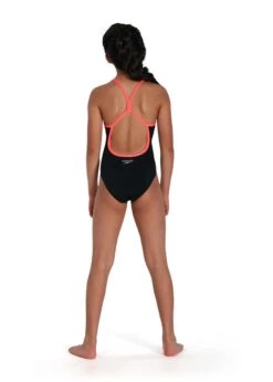 Speedo Girl's Polka Melt Placement Vback Swimsuit - Black/ Red/ Ultraviolet/ Adriatic/ Yellow -Swim Equipment Shop tumbnail 8ce0e6a1 e222 4f4e 9dde 43133d5992c3