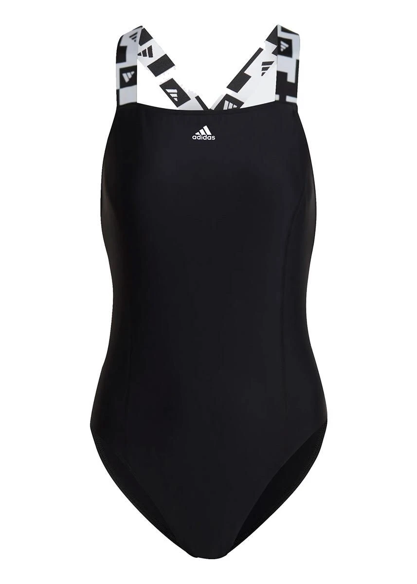 Adidas ADID TAPE Swimsuit - Black 8 Adidas ADID TAPE Swimsuit - Black - Image 6