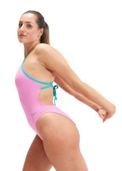 Speedo Solid Tie Back Swimsuit - Candy Vibe/Fluo Arctic 9 Speedo Solid Tie Back Swimsuit - Candy Vibe/Fluo Arctic -Swim Equipment Shop tumbnail 91fabcde 3b83 4ee5 aefc a8e33f230340