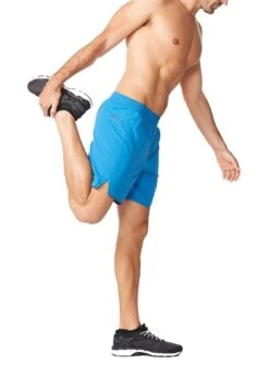 2XU Men's Aero 7-inch Shorts - Lake Blue -Swim Equipment Shop tumbnail 9225902a d346 4d50 9a0f 6cc9311a70d7