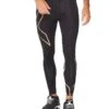 2XU Men's Light Speed Compression Tights - Black/ Gold -Swim Equipment Shop tumbnail 924718e0 062f 4b61 bdec 25bc250cb7e5