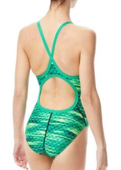 TYR Durafast Elite Castaway Diamondfit Swimsuit - Green