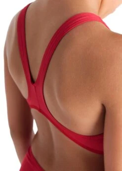 Arena Girl's Team Swim Tech Solid Swimsuit - Red/White -Swim Equipment Shop tumbnail 9cc748af 3085 4ced 9ff3 d745a1b2a714