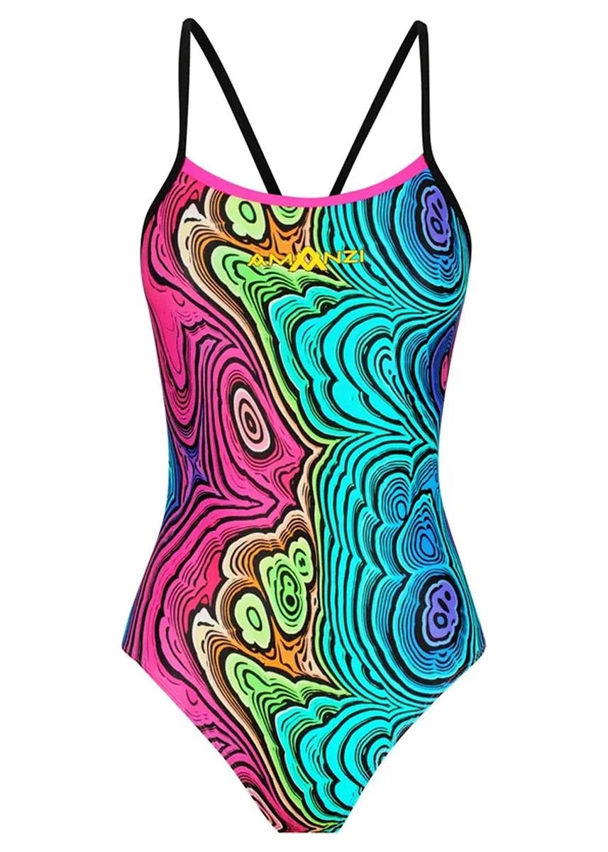 Amanzi Pro Back Swimsuit - Luna Glow 4 Amanzi Pro Back Swimsuit - Luna Glow - Image 2