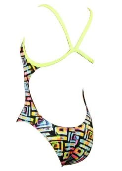 Turbo Baño Sra. Tunel Swimsuit - Yellow