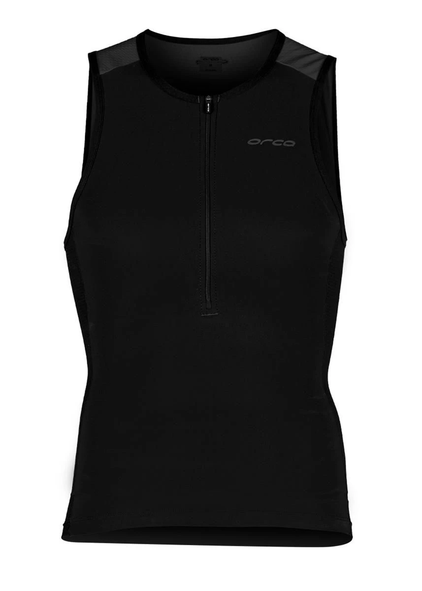 Orca Men's Athlex Sleeveless Tri Top - Silver 4 Orca Men's Athlex Sleeveless Tri Top - Silver - Image 2