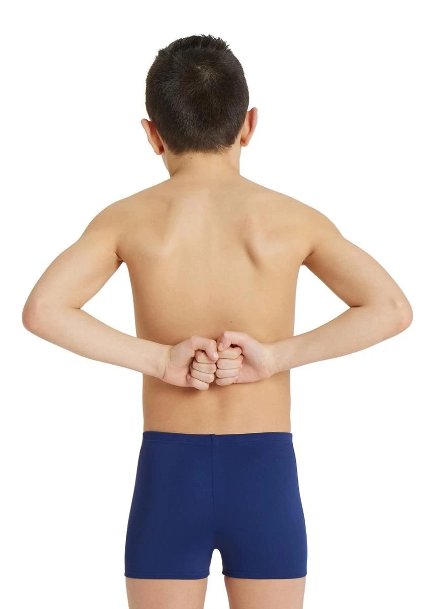 Arena Boy's Team Solid Swim Shorts - Navy/White 3 Arena Boy's Team Solid Swim Shorts - Navy/White