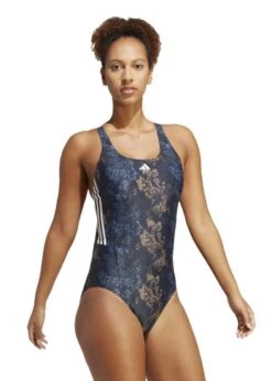 Adidas 3-Stripe Graphic Swimsuit - Steel/Black/Earth Strata/White -Swim Equipment Shop tumbnail a9ebdd0d 2260 4b12 b6a9 b586e2bfd232