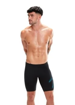 Speedo HyperBoom Placement Jammer - Black/ Bolt