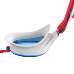 Speedo Hydropure Junior Goggles - Red/ White/ Blue -Swim Equipment Shop tumbnail bcea3558 6822 499e b6d9 14160d83e0a4