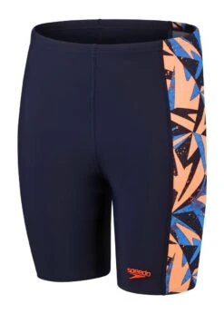 Speedo Boys Hyper Boom Panel Jammer - True Navy/Volcanic Orange/True Cobalt -Swim Equipment Shop tumbnail c26fd499 00d7 484d b4f9 a5e58f08348f