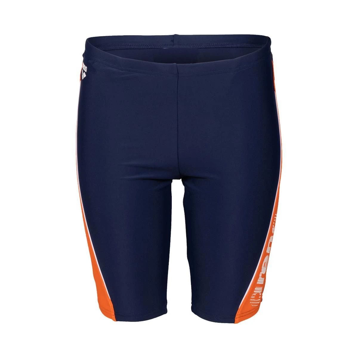 Arena Boy's Thrice Junior Jammer - Navy/Mango/White 9 Arena Boy's Thrice Junior Jammer - Navy/Mango/White - Image 7