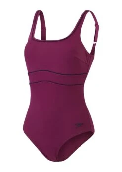 SPEEDO SHAPING CONTOURECLISPE 1 PIECE SWIMSUIT - BERRY COOL / TRUE NAVY -Swim Equipment Shop tumbnail cc99df5a a6e9 4538 9d5a a554b0c22fce