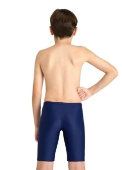 Arena Boy's Parrot Print Jammer - Navy