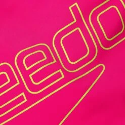 Speedo Girl's Boom Logo Placement Flyback Swimsuit - Electric Pink/ Atomic Lime -Swim Equipment Shop tumbnail cdf118e6 14fe 46f7 85ca f61058a555b7