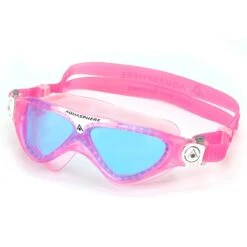 Aquasphere Vista Junior Blue Tinted Lens Goggles - Pink
