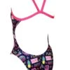 Turbo Love Pizza Swimsuit - Pink