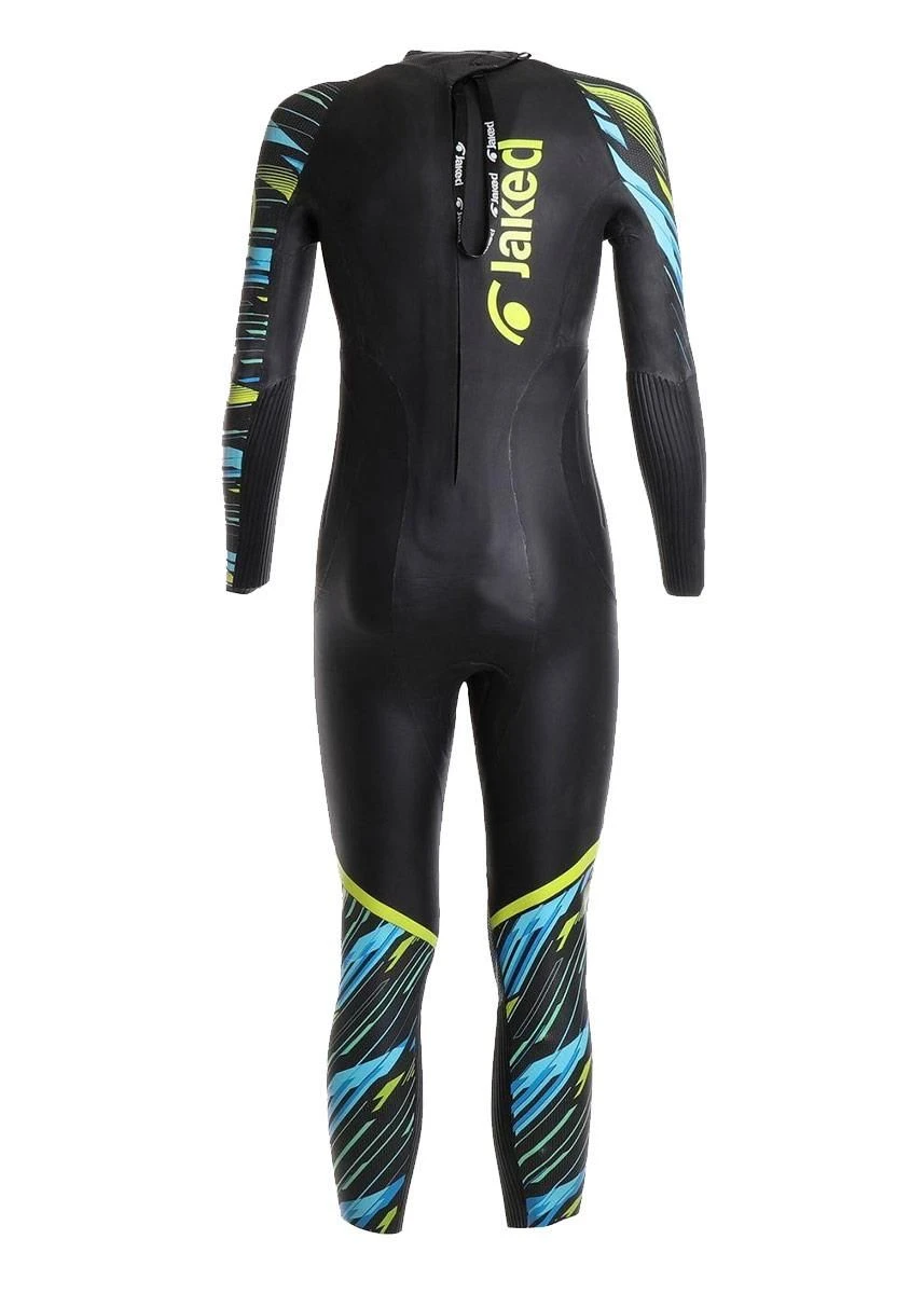 Jaked Mens Shockwave Multi Thickness Wetsuit - Black / Yellow 5 Jaked Mens Shockwave Multi Thickness Wetsuit - Black / Yellow - Image 3
