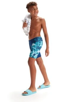 Speedo Boy's Digital Allover V-Cut Jammer - Ammonite Blue/ Blue Tack/ Aquarium -Swim Equipment Shop tumbnail e35e0044 994d 4d8a b4f8 2e75566d657d