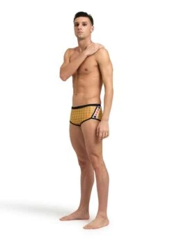 Arena 50th Anniversary Limited Edition Low Waist Short - Gold/Multi/Black -Swim Equipment Shop tumbnail e502adfd d7fc 46db a763 d152817b6a2c