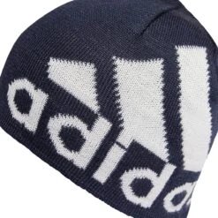 Adidas Biglogo Beanie - Navy/White