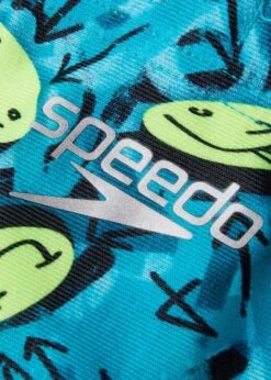 Speedo Boy's Smileys 13cm Brief - Adriatic/ Yellow/ Nordic Teal -Swim Equipment Shop tumbnail ea560b18 9ac5 43bd 8188 e49ce3a76a59 1