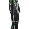 Jaked Mens Shockwave Multi Thickness Wetsuit - Black / Green