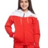 Mad Wave Junior Pro Track Jacket - White / Red